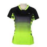 Li-Ning Women's Professional Badminton Shirts Quick Dry Li Ning Breathable Jersey Sports Athletic T-Shirt Lining Tops AAYK128