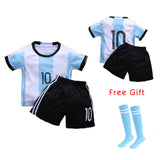 HIMIPOPO 2017 Children Football Sets Short Boys Sports Clothing