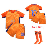 HIMIPOPO 2017 Children Football Sets Short Boys Sports Clothing