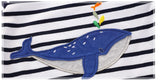 Boys Cotton brand long sleeve striped cloth whale t shirt + pants