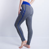Women high waist Slim Elasticity sporting leggings Workout active Sportswear jeggings sweat pants femme calzas women fitness