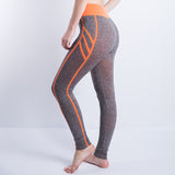 Women high waist Slim Elasticity sporting leggings Workout active Sportswear jeggings sweat pants femme calzas women fitness