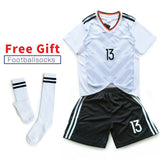 HIMIPOPO 2017 Children Football Sets Short Boys Sports Clothing