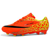 New 2017 Men Boys Kids FG Football Shoes Soccer Cleats Soccer Boots Children Training Football Boots 33-44 Chaussure De Foot
