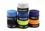 10pcs/lot Head Tennis Racket PU Overgrip Anti-skid Sweat Absorbed Soft Wrap Taps Tenis Racquet Damper Dry/ Vibration Tacky grips