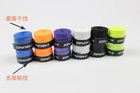 10pcs/lot Head Tennis Racket PU Overgrip Anti-skid Sweat Absorbed Soft Wrap Taps Tenis Racquet Damper Dry/ Vibration Tacky grips