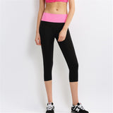 women clothing Sexy Cropped Pants lady fitness leggings Summer Style 3/4 Trousers Woman Sportswear Trousers Fitness