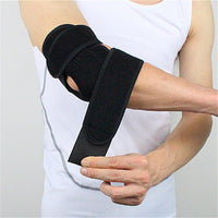 1 PC Adjustable Elbow Brace Wrap Strap With Spring Badminton Cycling Basketball Elbow Pads Arm Protectors Tennis Accessories