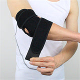 1 PC Adjustable Elbow Brace Wrap Strap With Spring Badminton Cycling Basketball Elbow Pads Arm Protectors Tennis Accessories