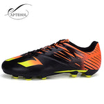 APTESOL FG Football Shoes For Men Kids Outdoor Sport Long Spikes Lawn Soccerway Boots Training Football Boots Soccer Shoes