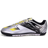 APTESOL FG Football Shoes For Men Kids Outdoor Sport Long Spikes Lawn Soccerway Boots Training Football Boots Soccer Shoes