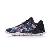 Li-Ning Women's Quick XT Running Shoes Breathable Cushioning LiNing Sneakers Light Sports Shoes Li Ning ARKM026