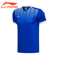 Li-Ning Men's Football Series T-Shirts Running Sports Short Sleeve Tops Tees At Dry Freeze LiNing Jerseys AAYM063