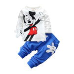 Boys/Girls Clothing Sets Cotton Mickey Minnie Cartoon T-shirt And Pants