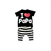 Boys/Girls Clothing Sets Cotton Mickey Minnie Cartoon T-shirt And Pants