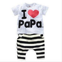 Boys/Girls Clothing Sets Cotton Mickey Minnie Cartoon T-shirt And Pants