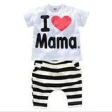 Boys/Girls Clothing Sets Cotton Mickey Minnie Cartoon T-shirt And Pants