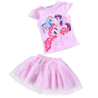 Children's Clothing Sets Summer Trolls Tracksuits For Girls Sport Suit Christmas Costume For Kids Clothes Sets 3 4 5 6 7 8 Years