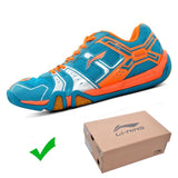 Li-Ning Men's Saga Light TD Badminton Shoes Training Breathable Anti-Slippery  Light Sneakers LiNing Sport Shoes  AYTM085 XYY061