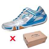 Li-Ning Men's Saga Light TD Badminton Shoes Training Breathable Anti-Slippery  Light Sneakers LiNing Sport Shoes  AYTM085 XYY061