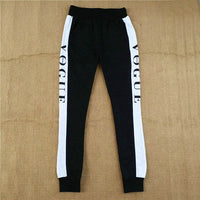 Women Two Piece Set Vogue Sportswear Suit Casual Tracksuit Long Sleeve Sporting Outfit