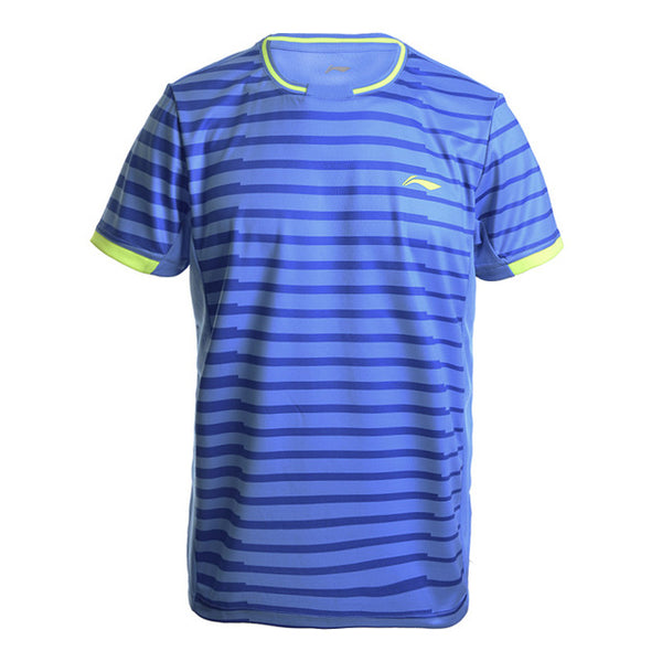 Li Ning Men's Tops Sportswear Clothing badminton Tennis T-shirt+