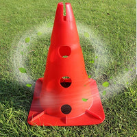 MACHUKA 10pc/lot Soccer Marker Cones Strong wind resistance Football Training Entertainment Sports Accessories Slotted Cones