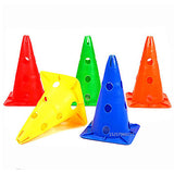 MACHUKA 10pc/lot Soccer Marker Cones Strong wind resistance Football Training Entertainment Sports Accessories Slotted Cones
