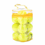 REGAIL 12pcs/set Brand High Elasticity Tennis Training Ball High Quality Rubber Woolen Tennis Balls Sport Training Competition