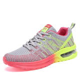 Bjakin Women's Sneakers Breathable Cushioning Women Running Shoes Breathable Wave Sports Shoes for Jogging Walking Female