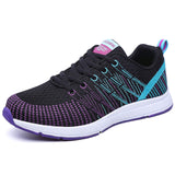 Bjakin Women's Sneakers Breathable Cushioning Women Running Shoes Breathable Wave Sports Shoes for Jogging Walking Female