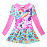 Girls Pony Tracksuit for Girls Cotton Print T Shirt and Legging Sportswear Costume